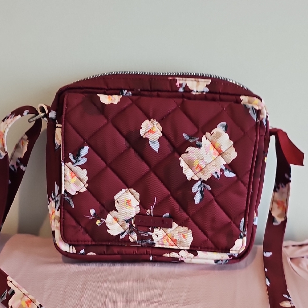 Vera Bradley Triple Compartment Crossbody Bag in Performance Twill